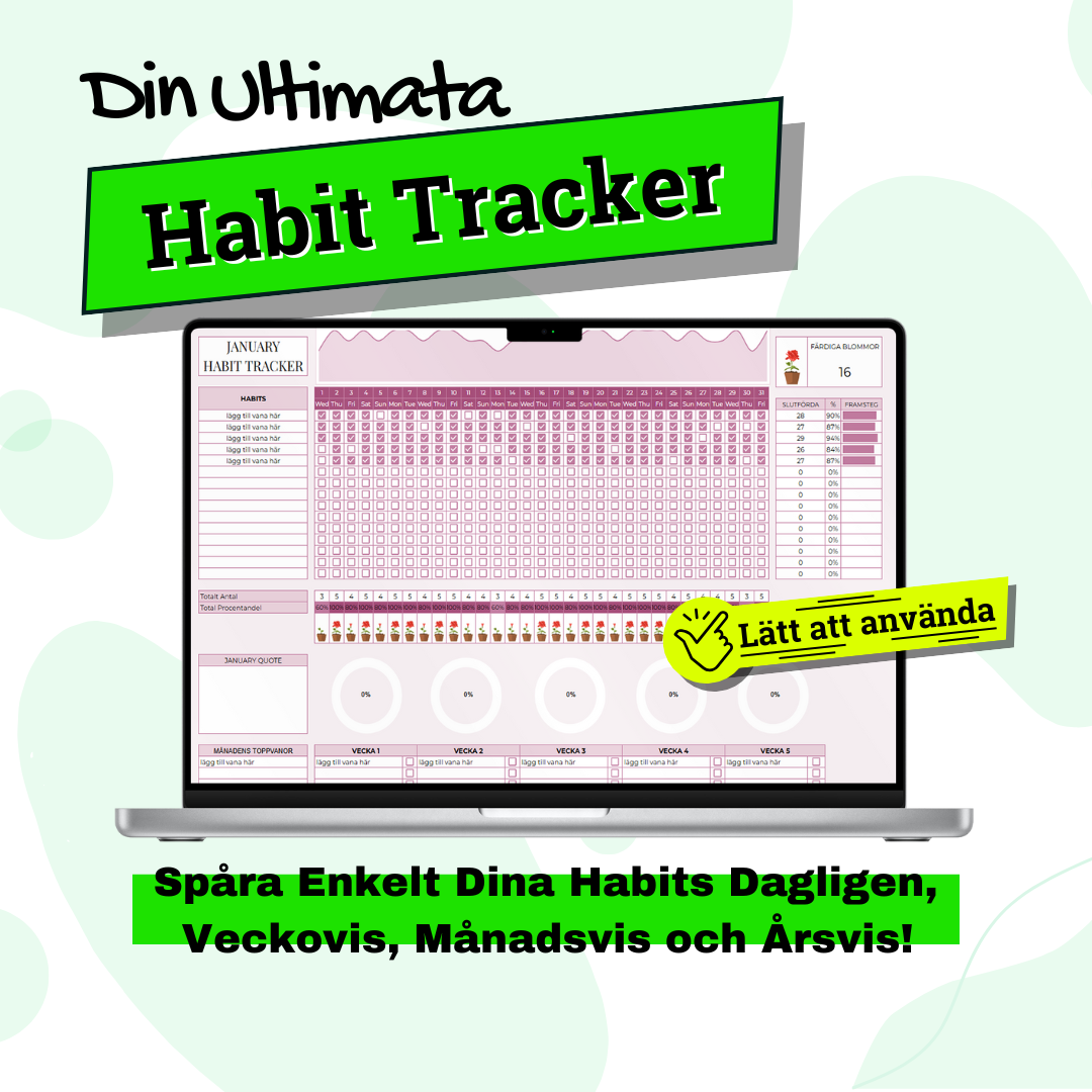 Din Ultimata Habit Tracker